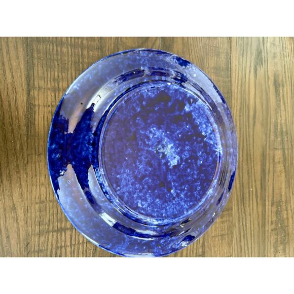 Stangl Pottery Mediterranean 10" Dinner Plates – Blue Green Splatter - Picture 6 of 9